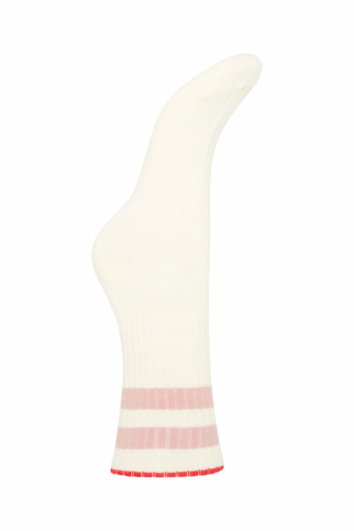Ichi Calista Socks-Cloud Dancer-20122126