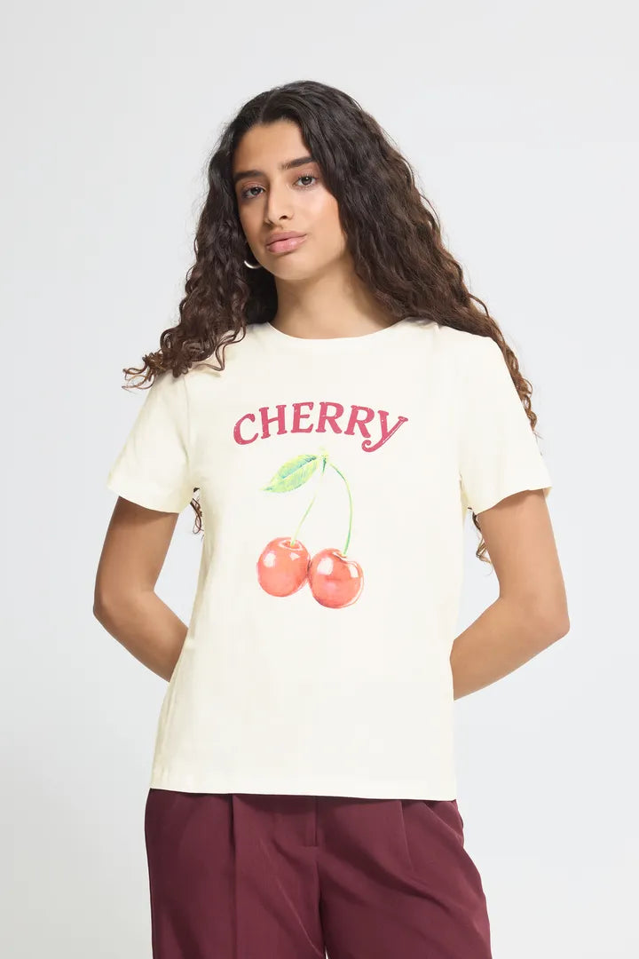 Ichi Camino Short Sleeve Cherry T-Shirt