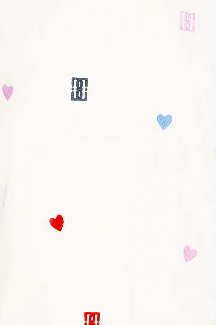 ICHI Camino T-Shirt in Cloud Dancer - 20125101