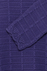 ICHI Dillion Long Sleeve Pullover in Patriot Blue - 20124071