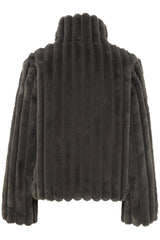 Ichi Finta Faux Fur Jacket-Forged Iron-20121230