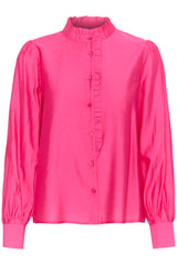 ichi kadelia shirt pink yarrow evalucia boutique perth scotland