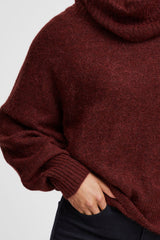 Ichi Kamara Roll Neck Jumper-Port Royale-20112753