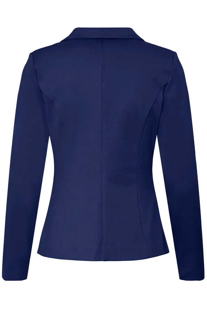 ICHI Kate Blazer in Blueprint - 20101801