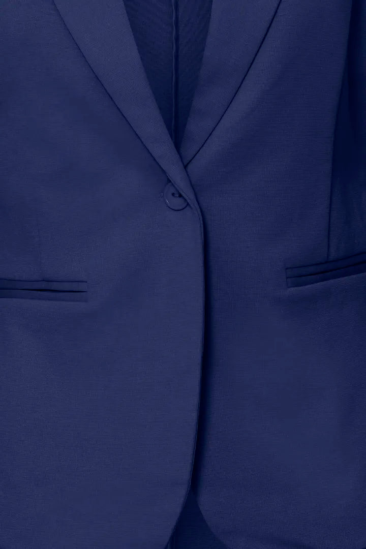 ICHI Kate Blazer in Blueprint - 20101801