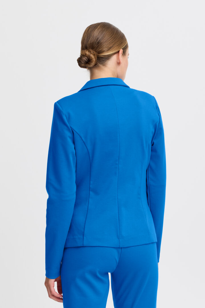 ICHI Kate Blazer in Strong Blue - 20101801