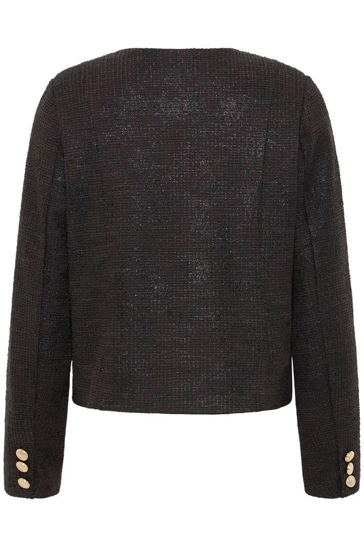 ICHI Kate Gleam Jacket in Black - 20124867