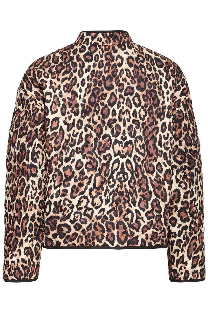 ICHI Livanta Jacket in Leopard - 20125194