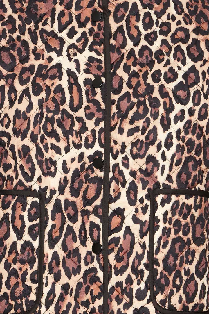 ICHI Livanta Jacket in Leopard - 20125194