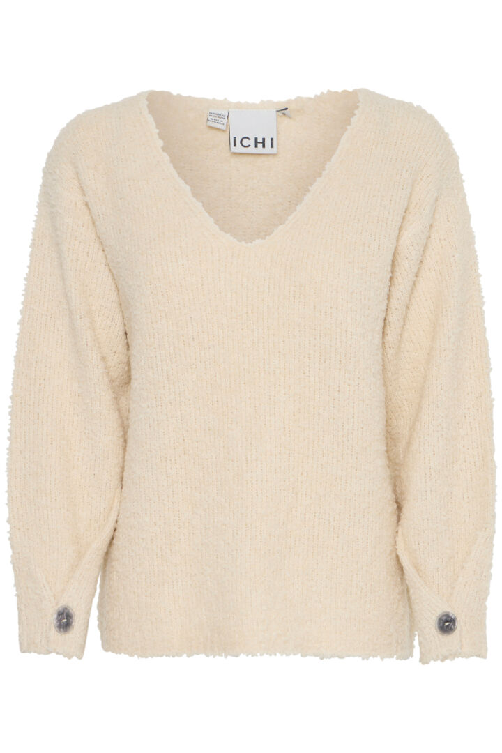 ichi loucle jumper birch evalucia boutique perth scotland