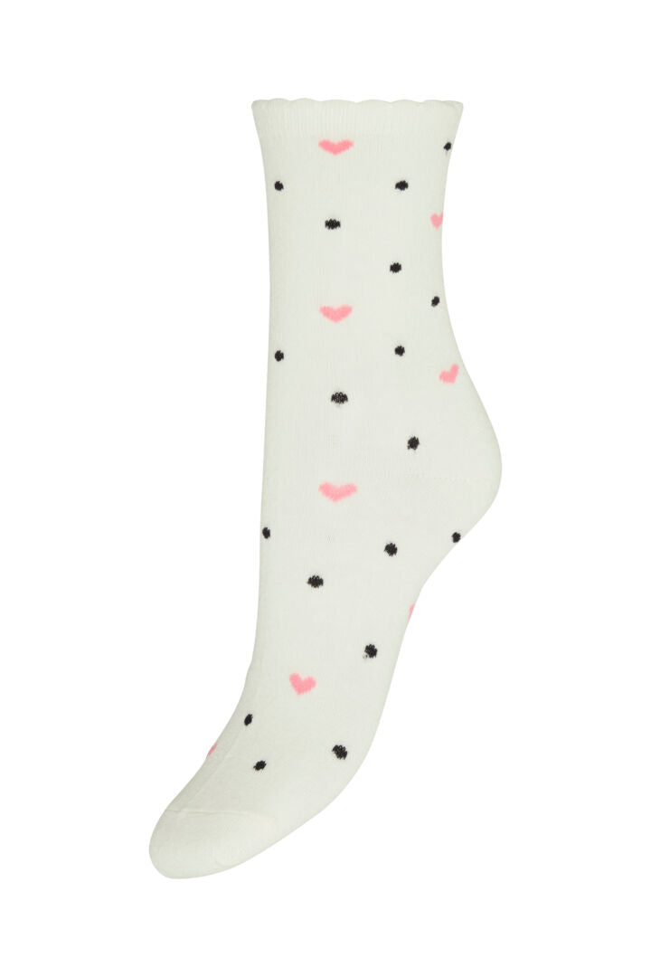 Ichi Love Socks-Cloud Dancer-20122615