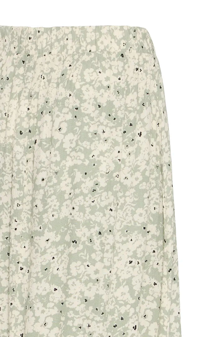 Ichi Marrakech Skirt in Tea Dottet Flower - 20122998
