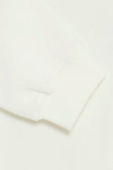ICHI Merella Brushed Sweatshirt in Cloud - 20124589