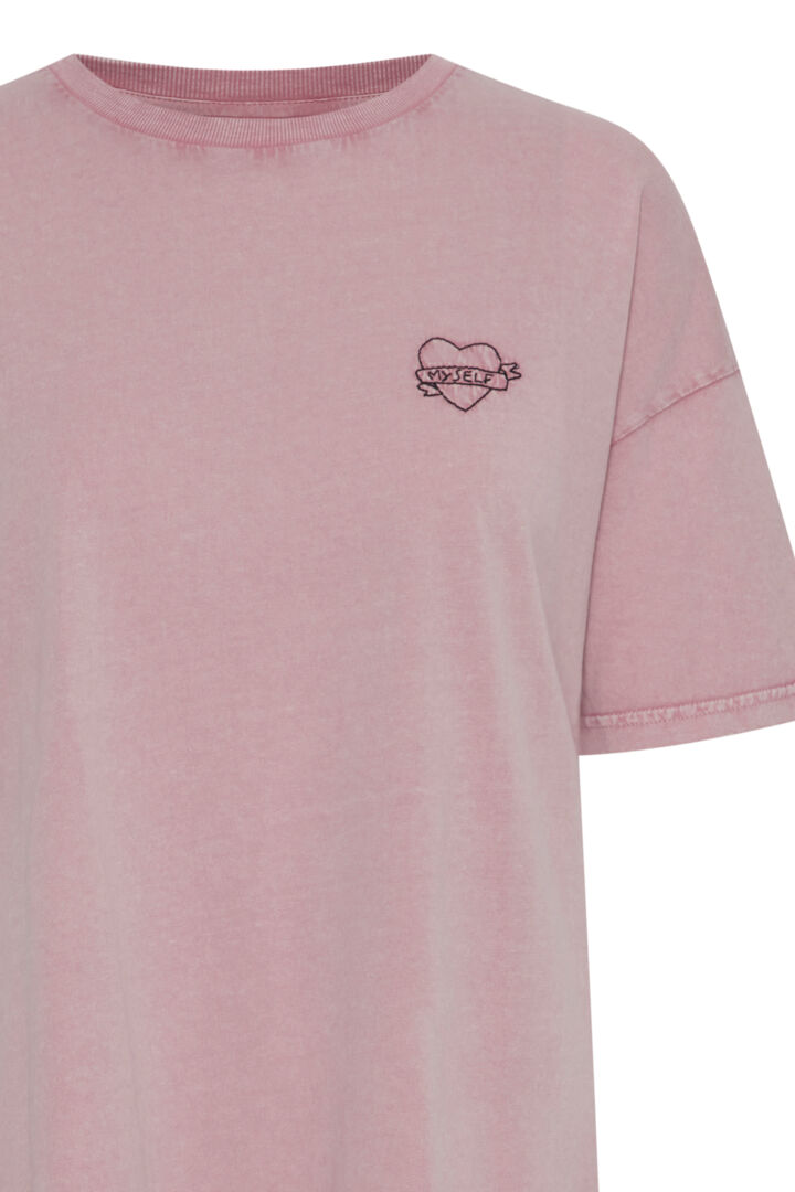 ichi nabino slogan t shirt lilas evalucia boutique perth scotland