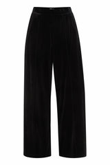 ichi nana trousers black velvet evalucia boutique perth scotland