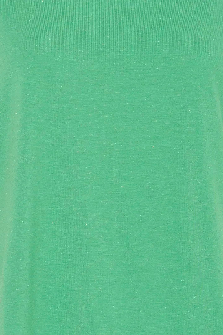 ICHI Rebel Short Sleeve T-Shirt in Kelly Green - 20109945