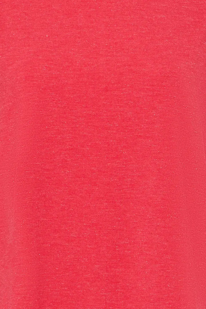 ICHI Rebel Short Sleeve T-Shirt in Teaberry - 20109945