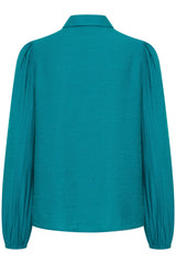 Ichi Rhines Blouse-Harbour Blue-20122139