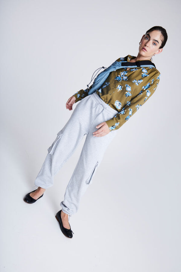 Ichi Rosiy Shirt-Lizard Flower Aop-20121539