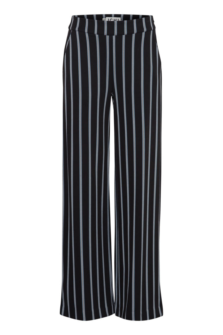 Ichi Ruti Trousers-Black-20121514