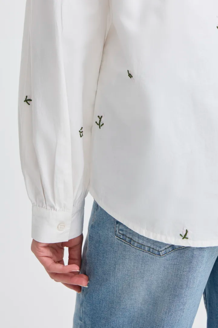 ICHI Sanaz Shirt in Zephyr Flower - 20124122