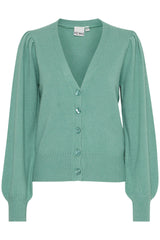 ichi sella cardigan beryl green evalucia boutique perth scotland