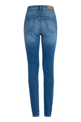 Ichi Twiggy Slim High Waist Jeans-Medium Blue - 20122631