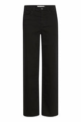 Ichi Twiggy Straight Leg Jeans-Black-20119128