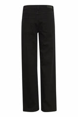 Ichi Twiggy Straight Leg Jeans-Black-20119128