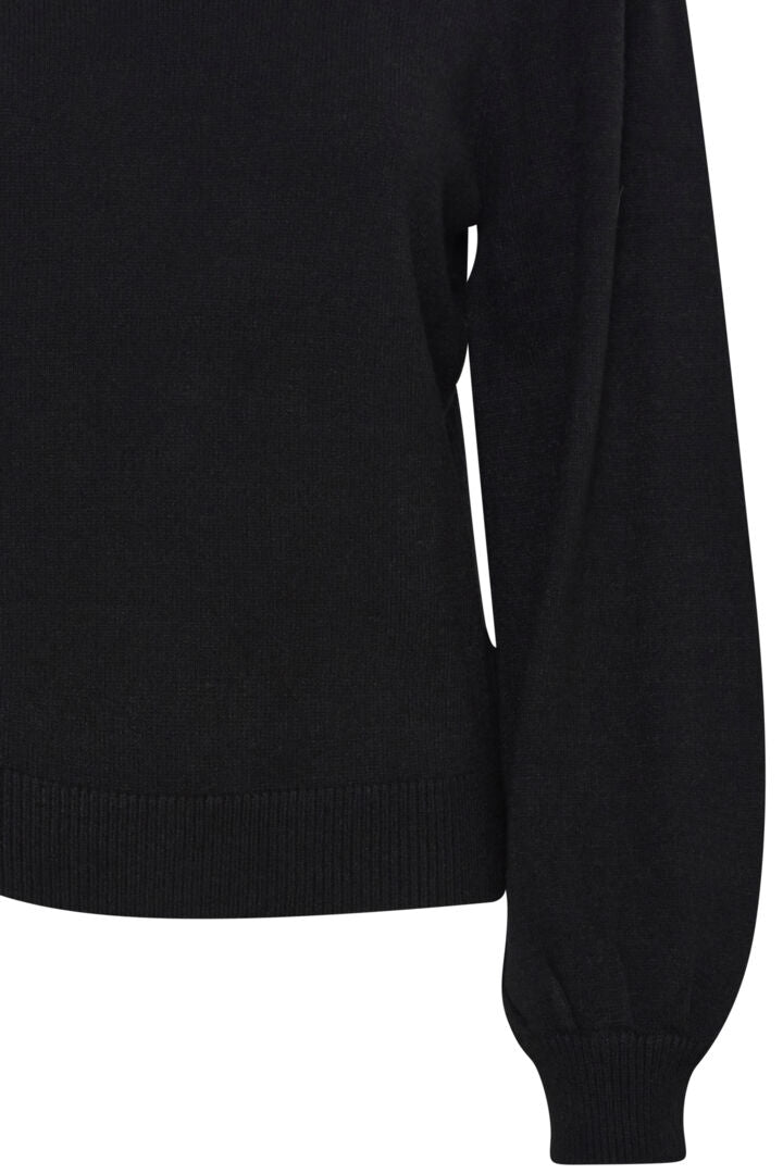 Ichi Virelle Jumper-Black-20121631