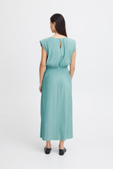 Ichi Yamilet Dress-Nile Blue-20121556