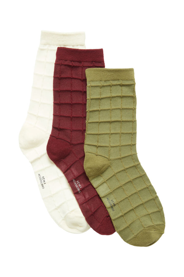 Ichi Zoe 3 Pack Socks-20122120