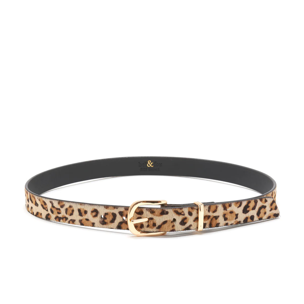 bell & fox erina wasit belt leopard pony leather evalucia boutique perth scotland