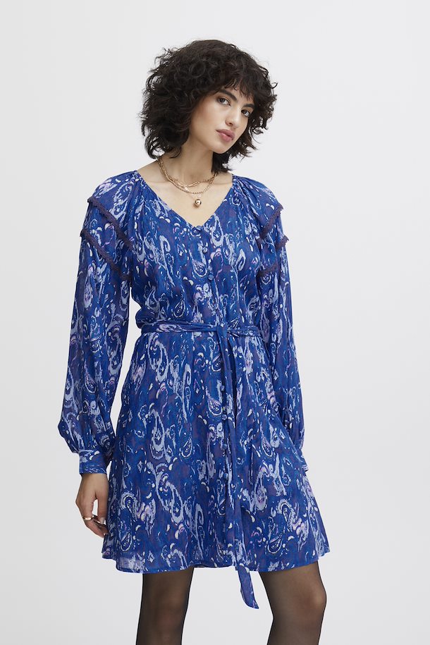 Atelier Rêve Rodile Dress-Nebulas Blue-20119198