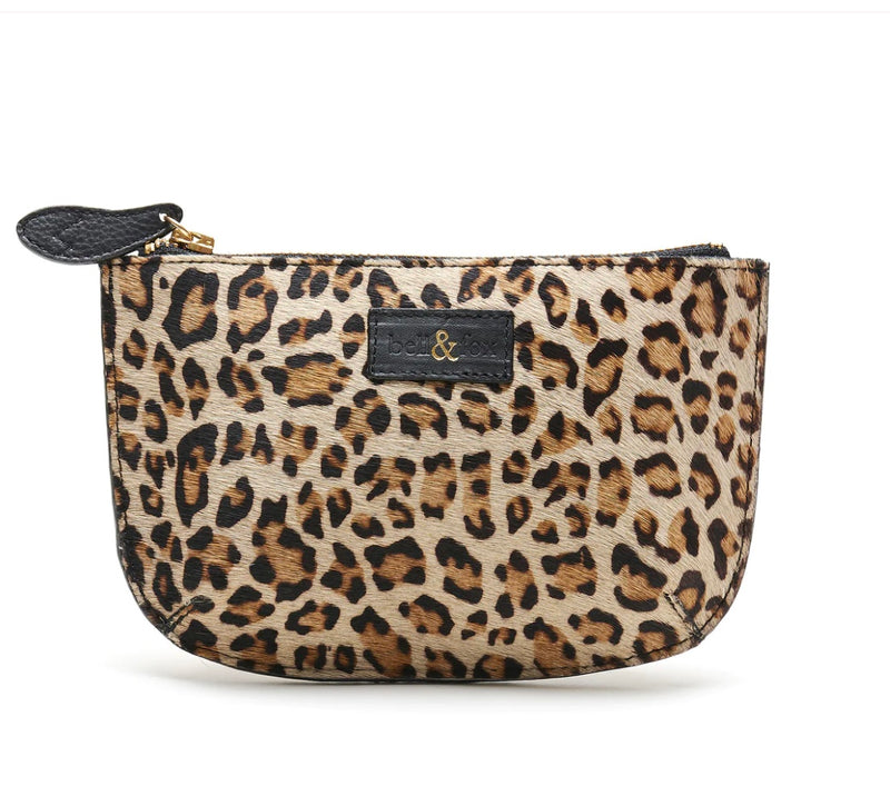 Bell & Fox Fayette Leather Pouch - Leopard
