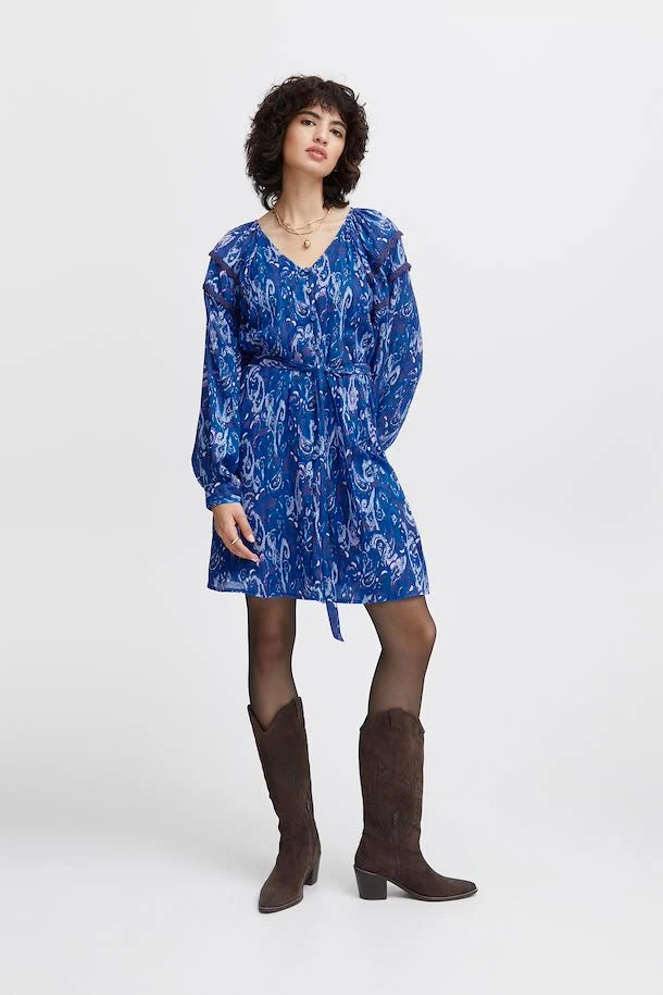 Atelier Rêve Rodile Dress-Nebulas Blue-20119198