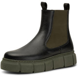 Shoe The Bear Tove Chelsea Boot-Black/Khaki-STB2072