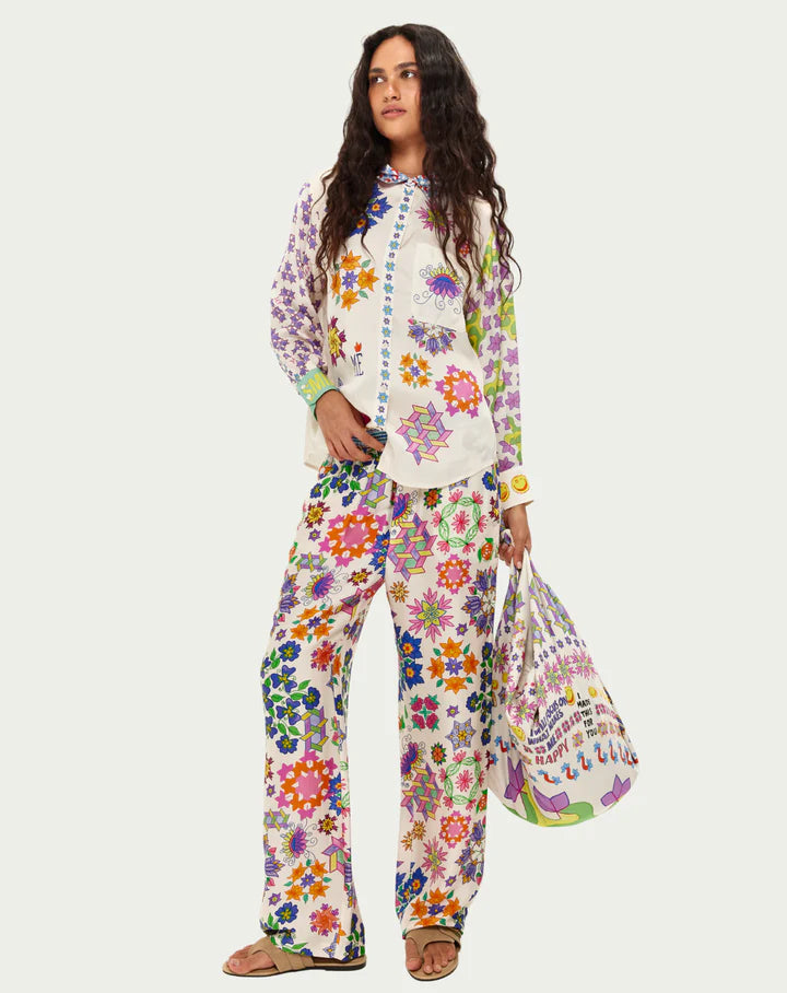 Me369 Bailey Straight Leg Trousers in Markers