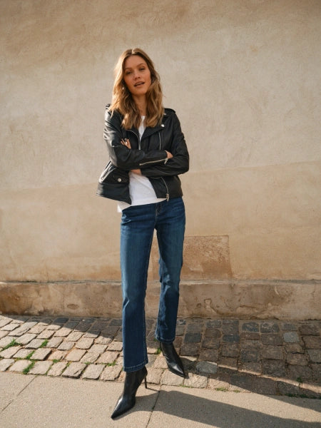 Mos Mosh Ashley Imera Jeans in Dark Blue - 161980
