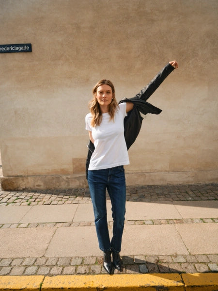Mos Mosh Ashley Imera Jeans in Dark Blue - 161980
