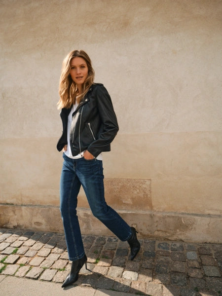 Mos Mosh Ashley Imera Jeans in Dark Blue - 161980