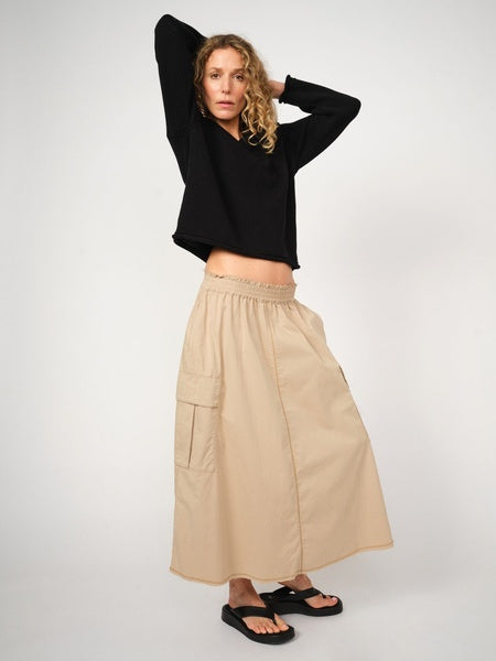 Mos Mosh Dahlia Bari Skirt in Savannah Tan - 171310