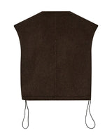 Mos Mosh Elise Losia Wool Vest in Delicioso - 173970