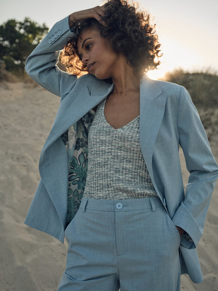 Mos Mosh Falula Roy Blazer-Cashmere Blue-160590