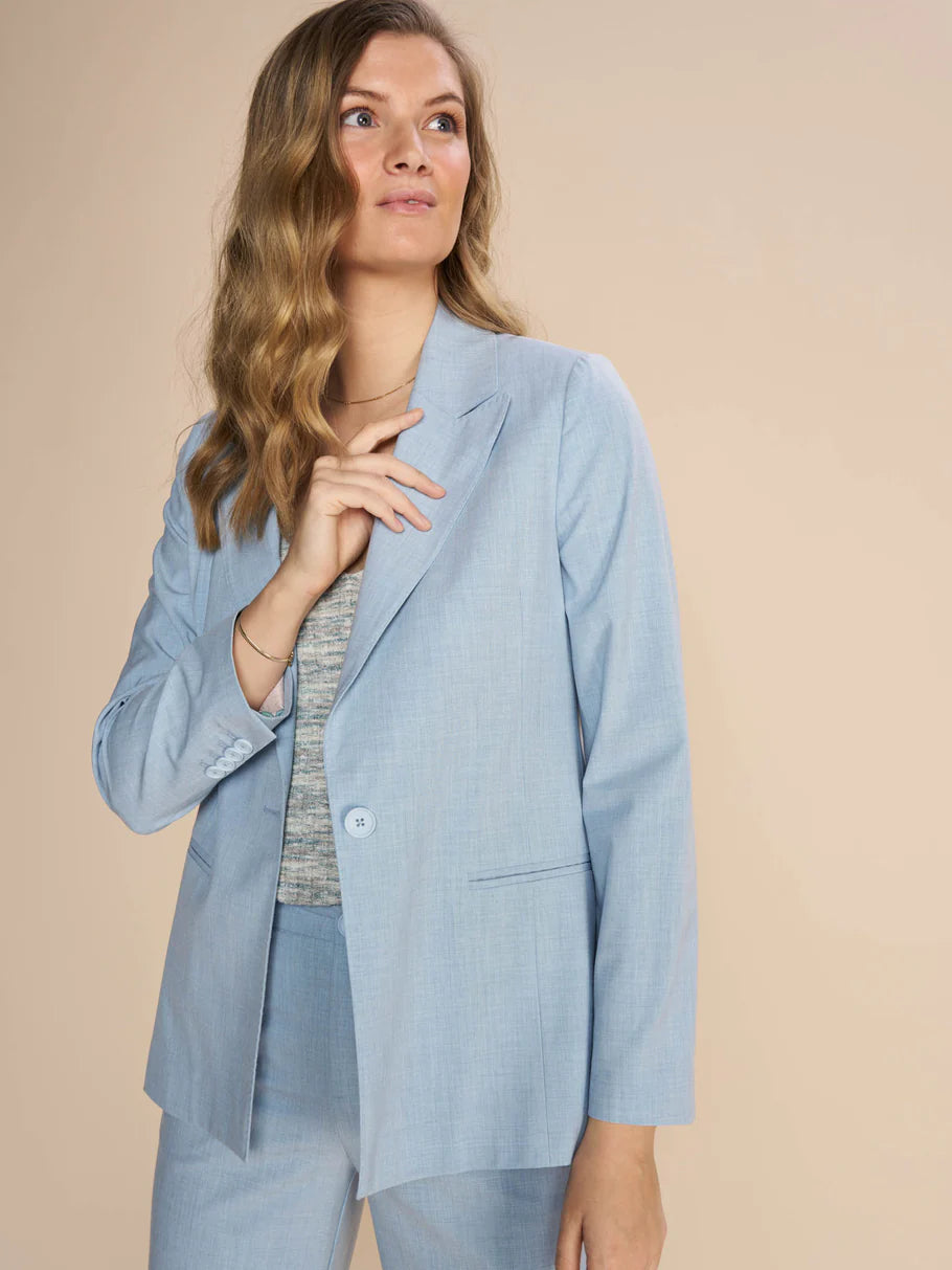 mos mosh falula roy blazer cashmere blue evalucia boutique perth scotland