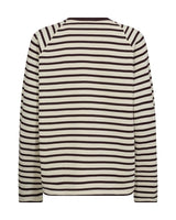 Mos Mosh Lidy O-L-S Sweatshirt in Fudge - 172670