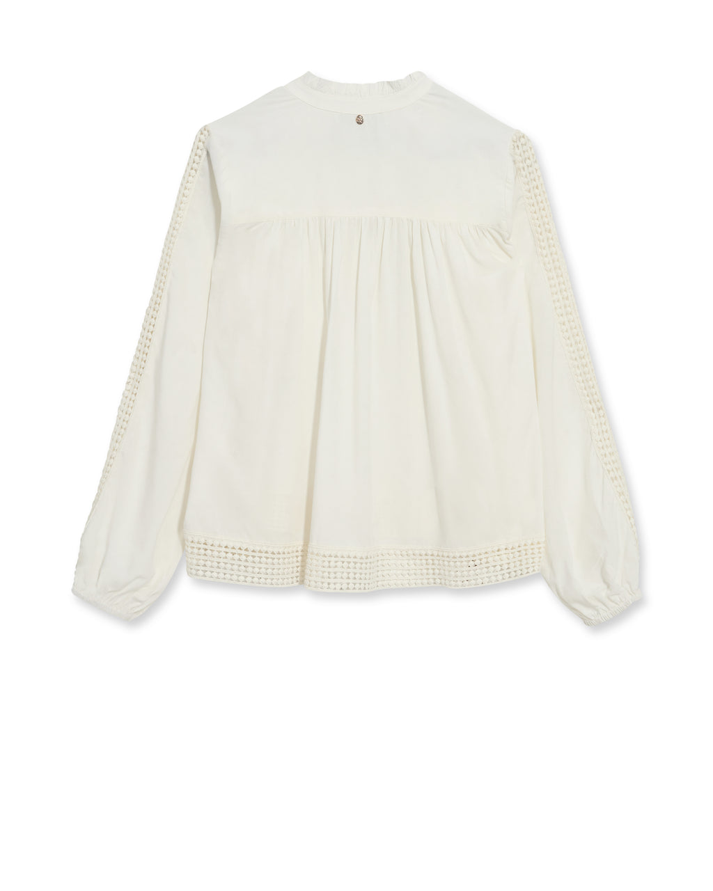 Mos Mosh Macha Lace Blouse-ecru-165410