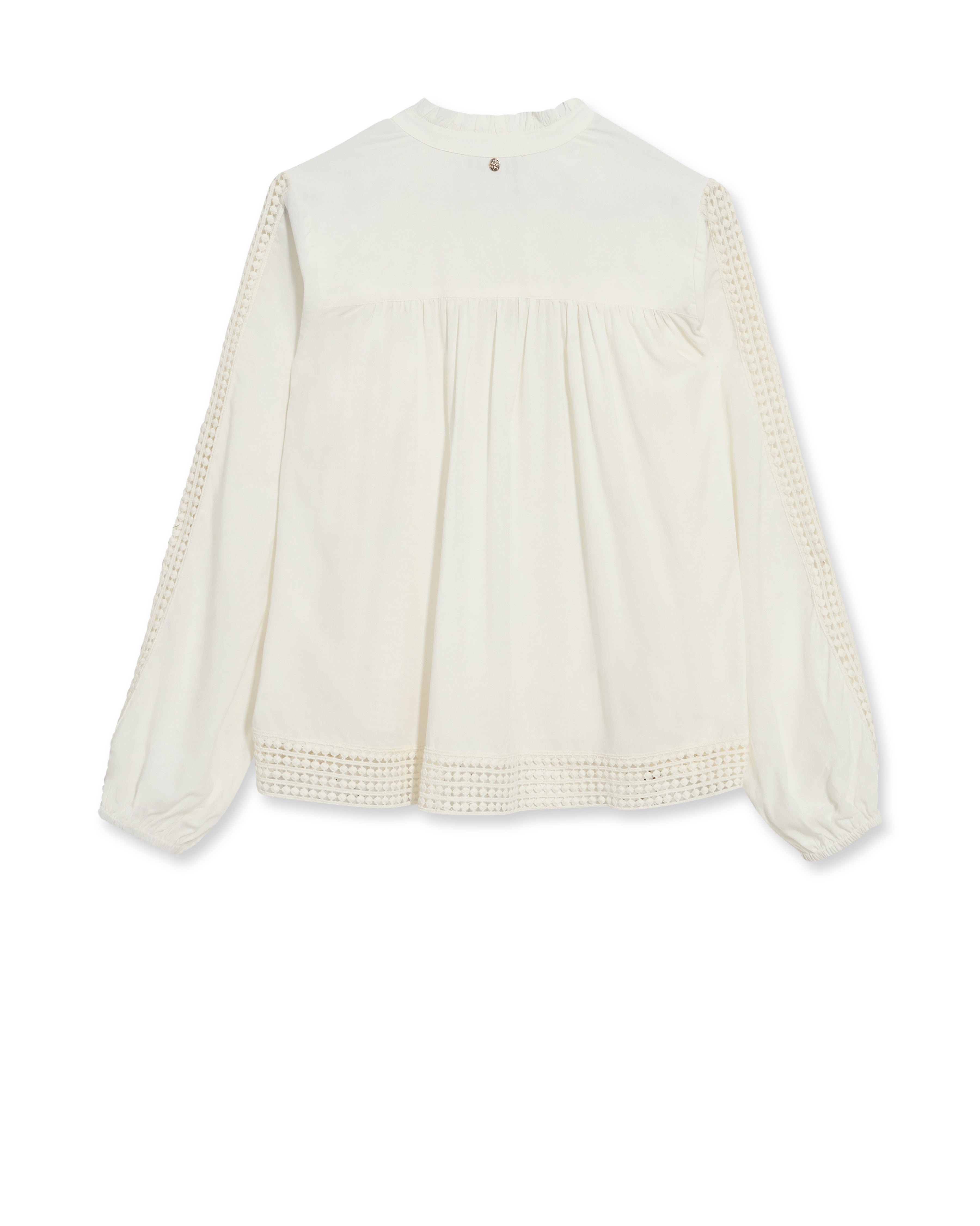 Mos Mosh Macha Lace Blouse-ecru-165410