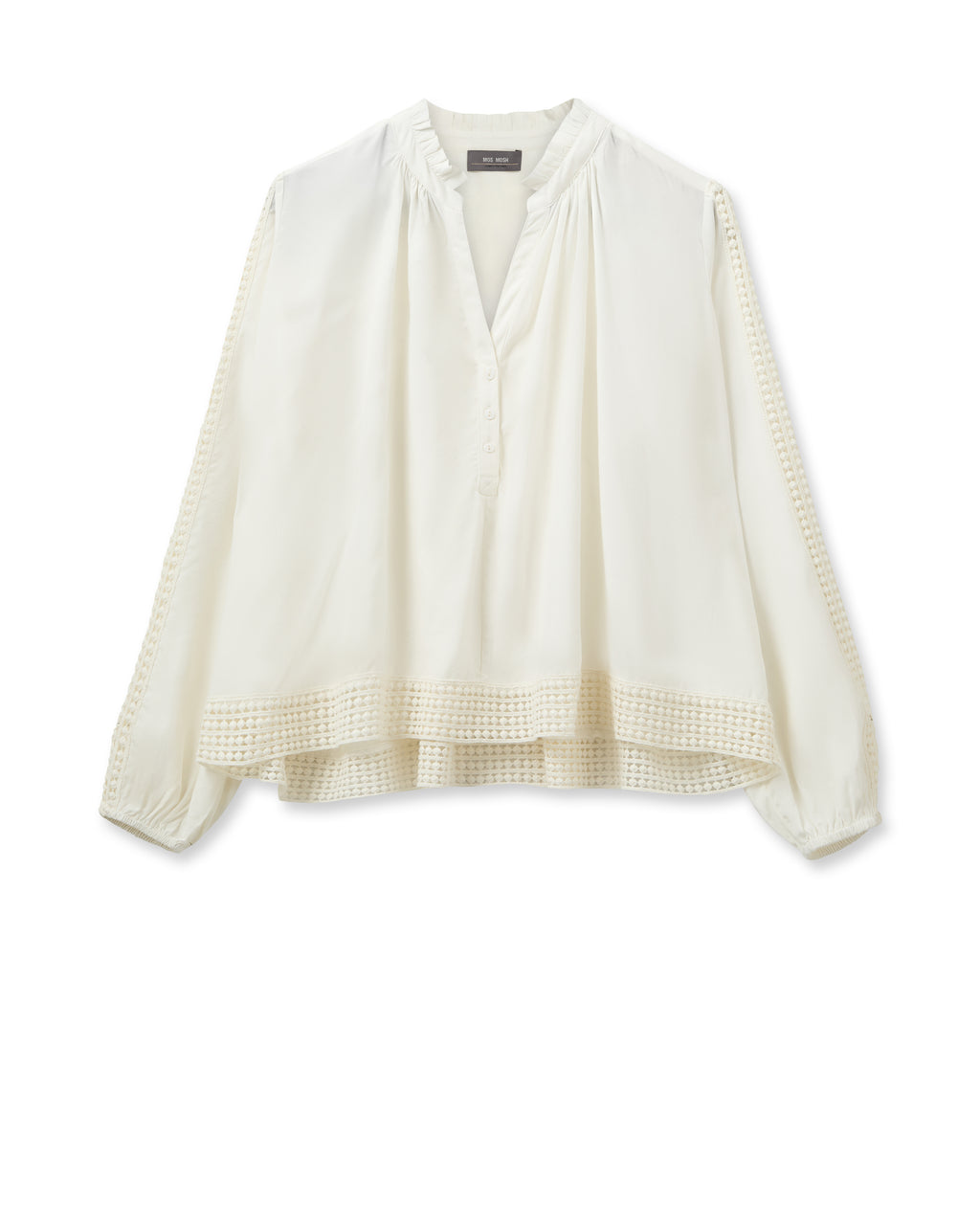 mos mosh macha lace blouse ecru evalucia boutique perth scotland