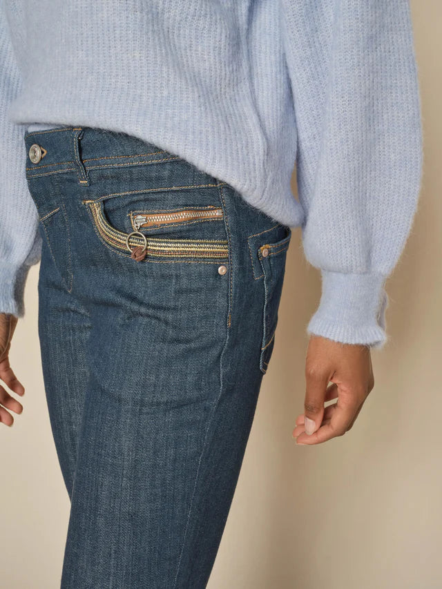 Mos Mosh Naomi Cedros Jeans-Blue-165610